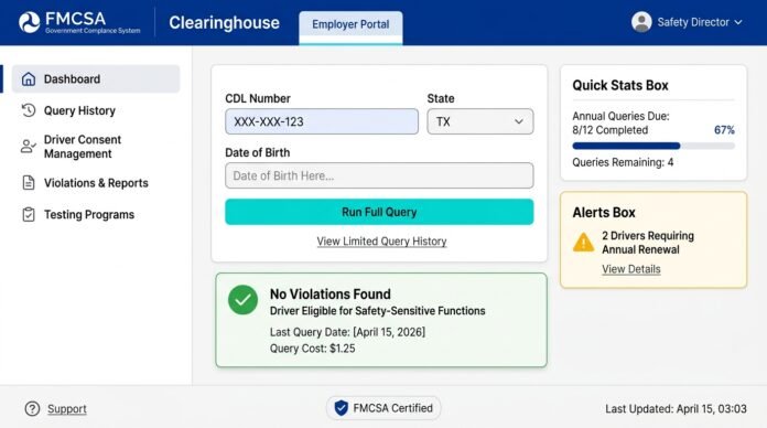 DOT Drug Test & Clearinghouse 2026: Requirements, Violations & Return ...